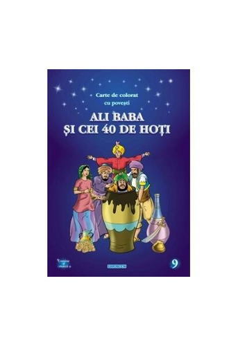 Ali Baba și cei 40 de hoți - Paperback - Eurobookids