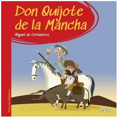 Don Quijote de la Mancha (Vol. 5) - Hardcover - Miguel de Cervantes - Litera mică