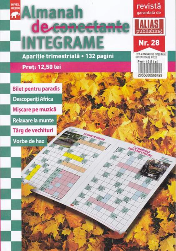 Almanah de integrame deconectante Nr. 28 - Paperback brosat - Alias Publishing