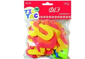 Accesorii craft DACO, litere autoadezive din spumă - ***