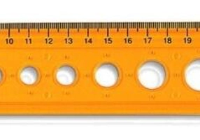 Șablon 30 cm, 12 cercuri Rio - ***