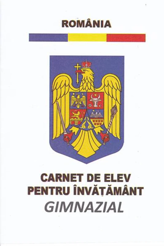 Carnet de elev pentru clasele V-VIII - ***