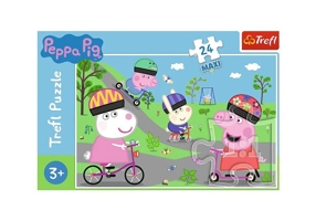 Puzzle 24 piese Maxi „Purcelușa Peppa Pig”
