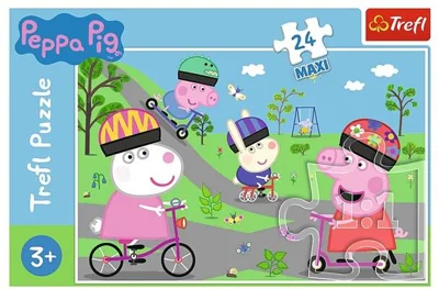 Puzzle 24 piese Maxi „Purcelușa Peppa Pig”