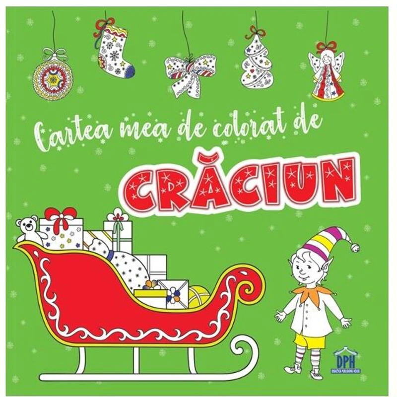 Cartea mea de colorat de Crăciun - Hardcover - *** - Didactica Publishing House