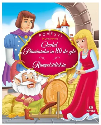 Ocolul Pământului în 80 de zile - Rumpelstilskin - Hardcover - *** - Kreativ