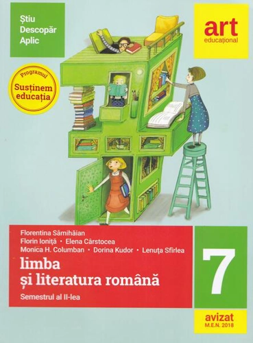 Limba şi literatura română pentru clasa a VII-a. Semestrul al II-lea (Metoda ştiu-descopăr-aplic) - Paperback brosat - Florentina Sâmihăian, Florin Ioniţă, Elena Cârstocea, Monica H. Columban, Dorina Kudor, Lenuța Sfîrlea - Art Klett