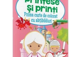 Prima carte de colorat cu abțibilduri. Prințese și prinți (2-5 ani) - Paperback - *** - Gama