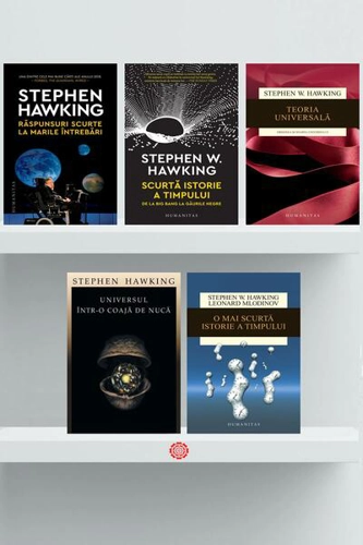 Pachet Stephen Hawking - Paperback brosat - Stephen Hawking - Humanitas