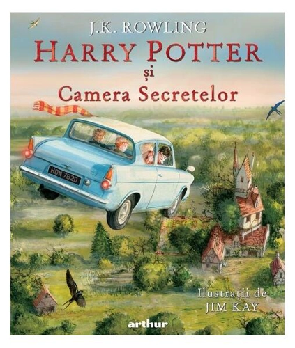 Harry Potter și camera secretelor (Vol. 2) - Hardcover - J.K. Rowling - Arthur