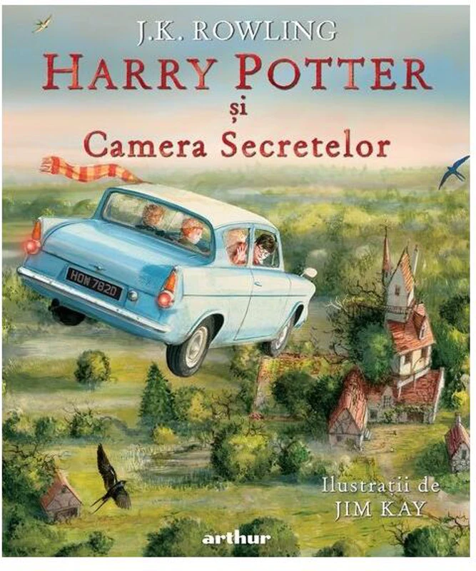 Harry Potter și camera secretelor (Vol. 2) - Hardcover - J.K. Rowling - Arthur