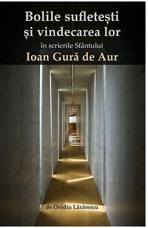 Bolile sufletești și vindecarea lor în scrierile Sfântului Ioan Gură de Aur - Paperback brosat - Ovidiu Lăzărescu - Sophia