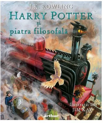 Harry Potter și piatra filosofală (Vol.1) - Hardcover - J.K. Rowling - Arthur