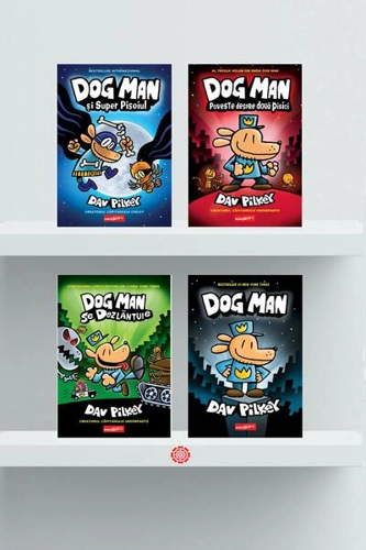 Pachet Seria Dog Man - Hardcover - Dav Pilkey - Grafic Art