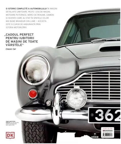 Mașini. Istoria ilustrată completă - Hardcover - Dorling Kindersley (DK) - Litera