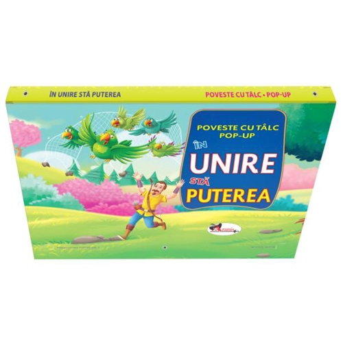 Poveste cu tâlc pop-up. În unire stă puterea - Board book - Aramis