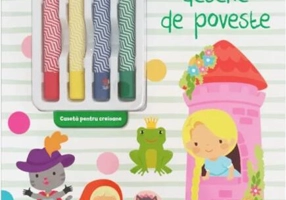 Colorăm desene de poveste - Paperback - Disney - Litera mică
