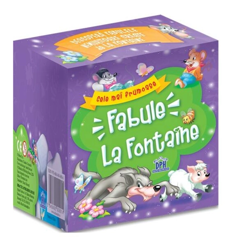 Cele mai frumoase fabule. La Fontaine - 5 cărticele - Hardcover - *** - Didactica Publishing House