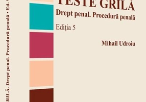 Teste grilă. Drept penal. Procedură penală - Paperback brosat - Mihail Udroiu - C.H. Beck