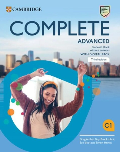 Complete Advanced Student's Book without Answers with Digital Pack - Paperback brosat - Greg Archer , Guy Brook-Hart , Sue Elliot , Simon Haines - Art Klett