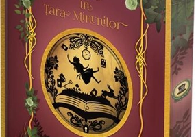 Alice în Țara Minunilor - cu folio și canturi ilustrate - Paperback brosat - Lewis Caroll - Didactica Publishing House