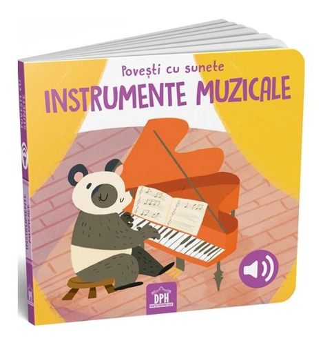 Povești cu sunete - Instrumente muzicale - Hardcover - SASSI - Didactica Publishing House