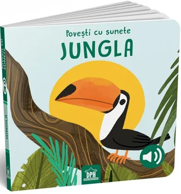 Povești cu sunete - Jungla - Hardcover - SASSI - Didactica Publishing House