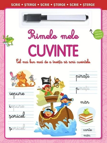 Primele mele cuvinte. Scrie, șterge - Paperback