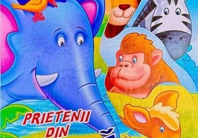Prietenii din junglă - Board book - Flamingo