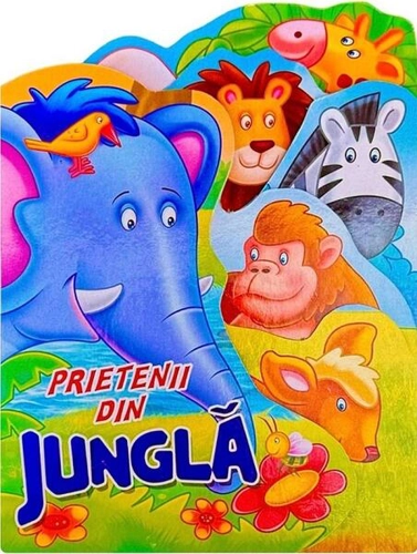Prietenii din junglă - Board book - Flamingo