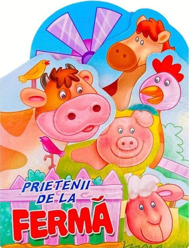 Prietenii de la fermă - Board book - Flamingo