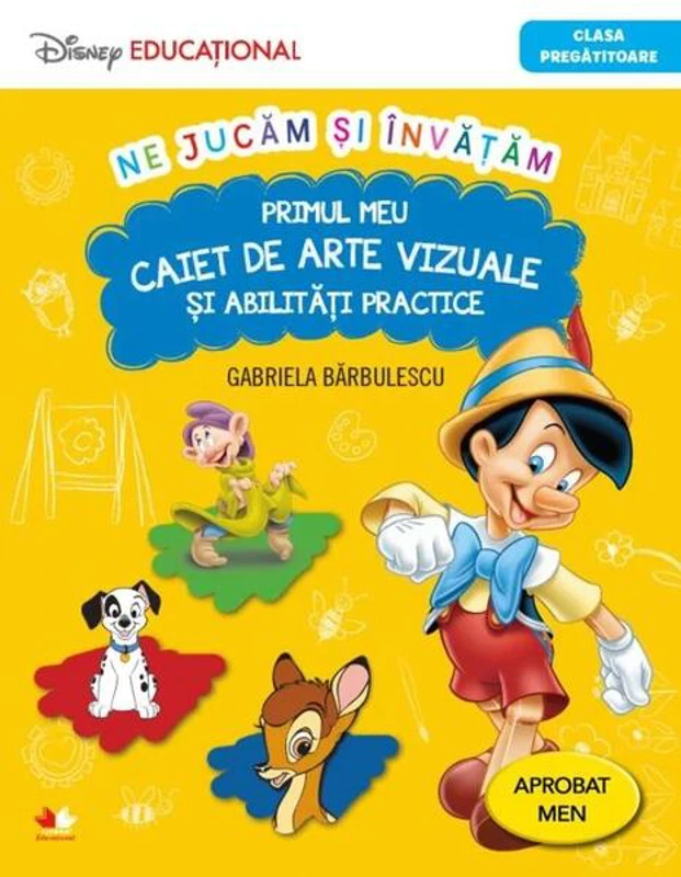 Ne jucăm și învățăm. Primul meu caiet de arte vizuale și abilități practice - Paperback - Gabriela Bărbulescu - Litera
