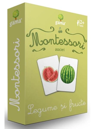 Asocieri. Legume și fructe - Board book - *** - Gama