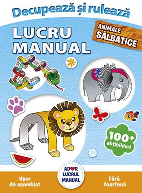 Lucru manual - Animale sălbatice - Paperback - Agnieszka Niedzwiadek - Nomina