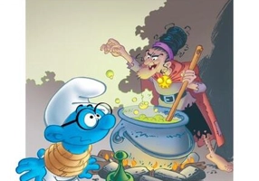 Povești cu ștrumfi. Ești prea guraliv, Ștrumfule cu Ochelari! (Vol. 2) - Hardcover - Alain Jost și Thierry Culliford - Grafic Art