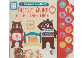 Apasă și ascultă povestea - Bucle Aurii și cei trei urși - Hardcover - *** - Girasol