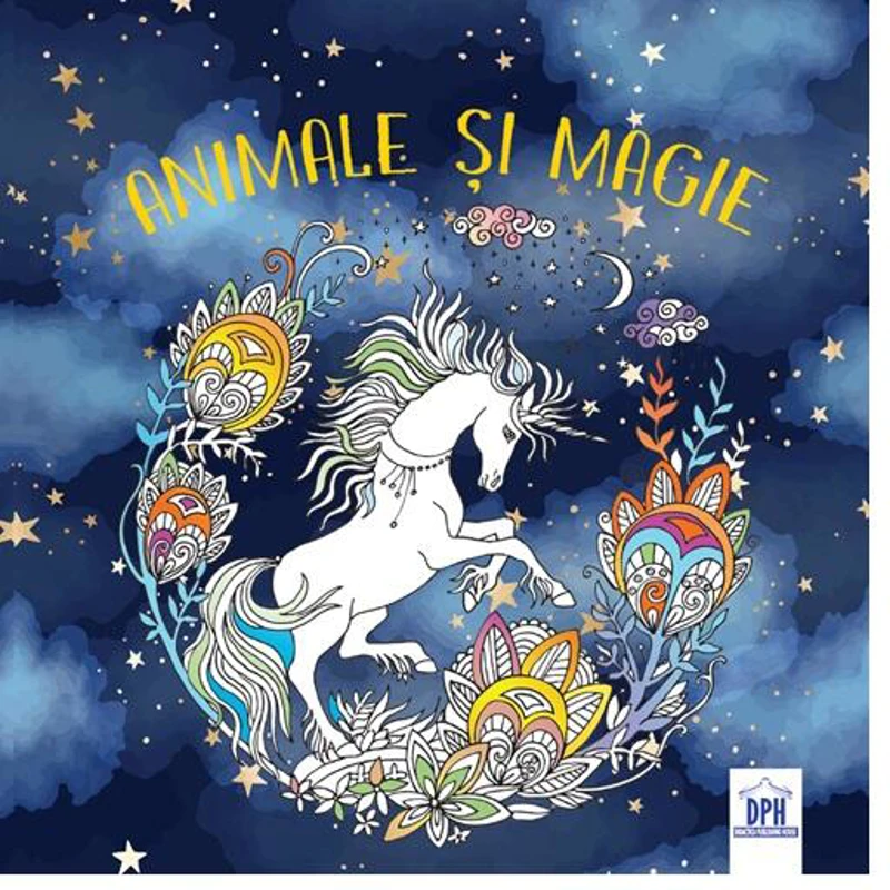 Animale și magie - carte de colorat - Paperback - *** - Didactica Publishing House