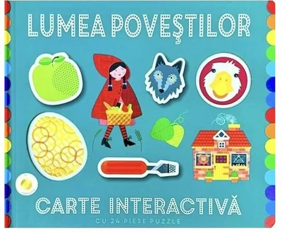 Lumea poveștilor. Carte interactivă - Hardcover - Flamingo