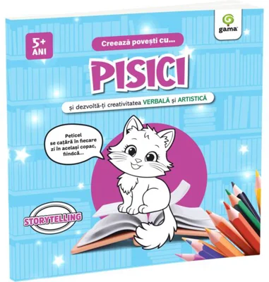 Creează povești cu... pisici - Paperback brosat - Gama