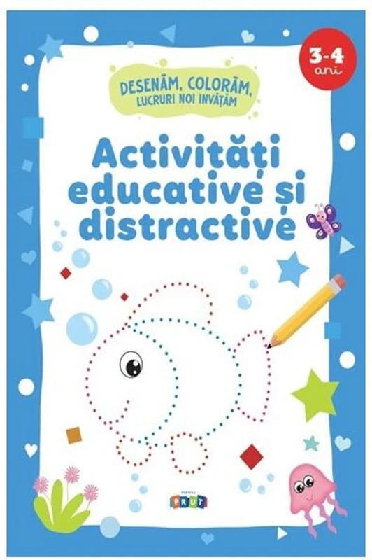 Activități educative și distractive 3-4 ani - Paperback brosat - Prut