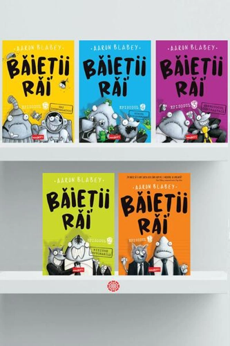 Pachet Seria Băieții răi - Aaron Blabey - Grafic Art