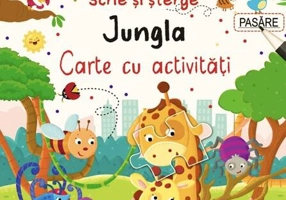 Scrie și Șterge. Carioca Magică. Jungla - Paperback brosat - *** - Flamingo