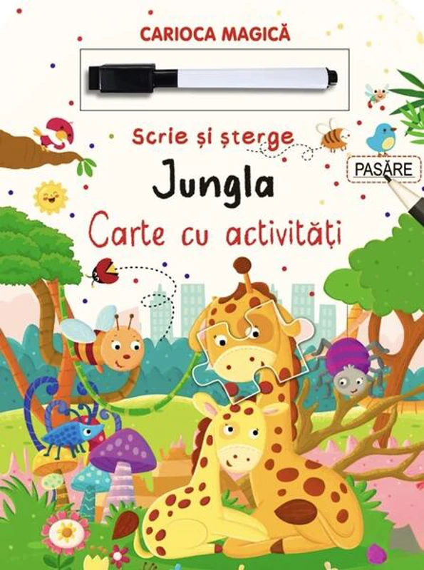 Scrie și Șterge. Carioca Magică. Jungla - Paperback brosat - *** - Flamingo
