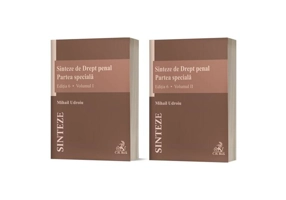 Sinteze de Drept penal. Partea specială (Vol. 1 + Vol. 2) - Paperback brosat - Mihail Udroiu - C.H. Beck