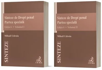 Sinteze de Drept penal. Partea specială (Vol. 1 + Vol. 2) - Paperback brosat - Mihail Udroiu - C.H. Beck