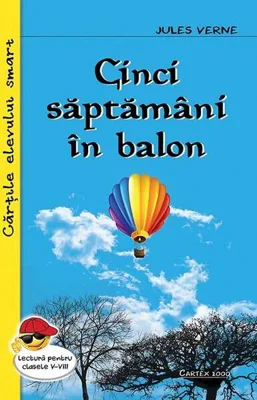 Cinci săptămâni în balon - Paperback - Jules Verne - Cartex