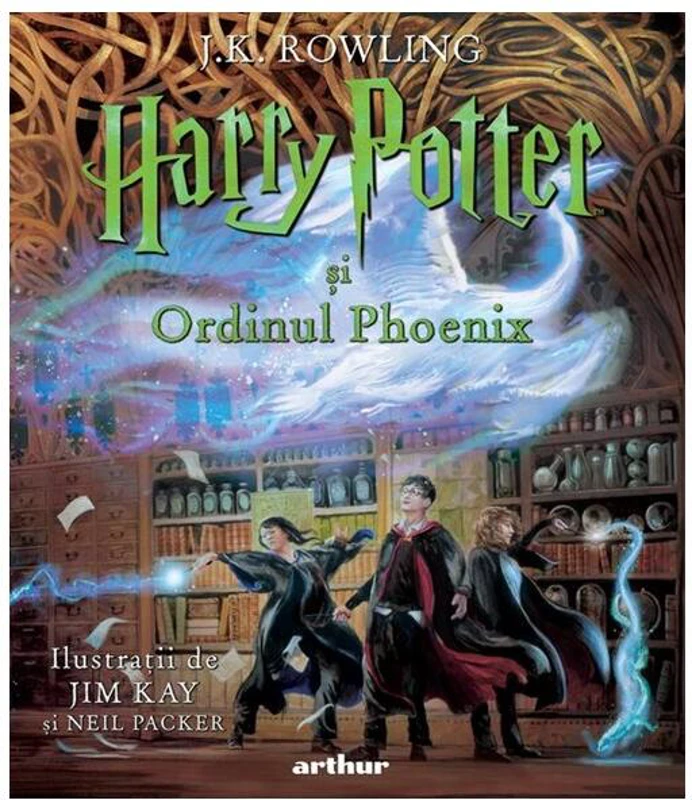 Harry Potter și Ordinul Phoenix (Vol. 5) - Hardcover - J.K. Rowling - Arthur