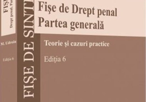 Fișe de Drept penal. Partea generală - Paperback brosat - Mihail Udroiu - C.H. Beck