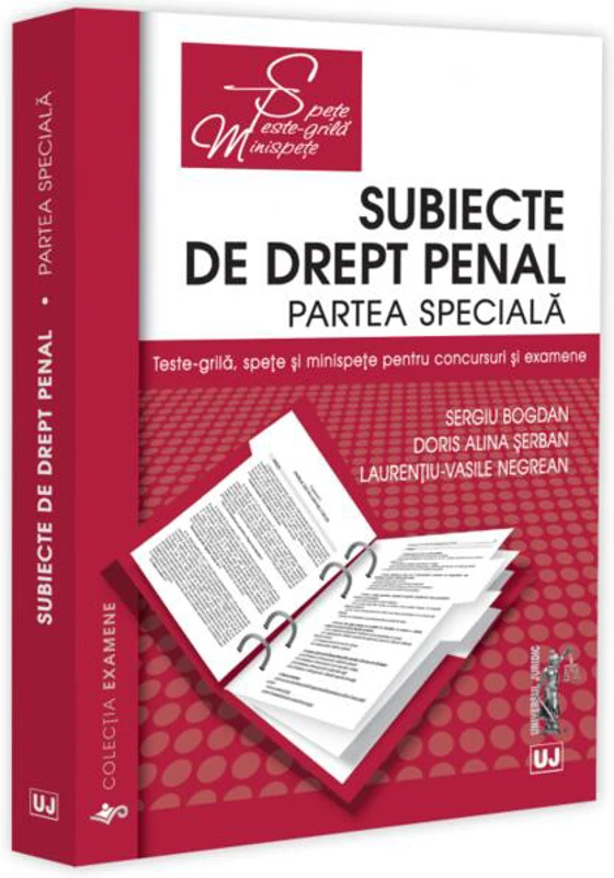 Subiecte de Drept penal. Partea specială - Paperback brosat - Universul Juridic