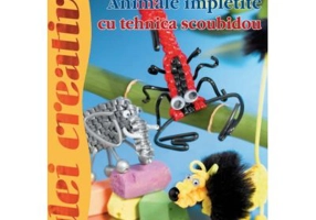Animale impletite cu tehnica scoubidou